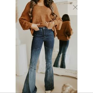 ISO Lizard Thicket “ Better Together “ Flare Denim Jeans